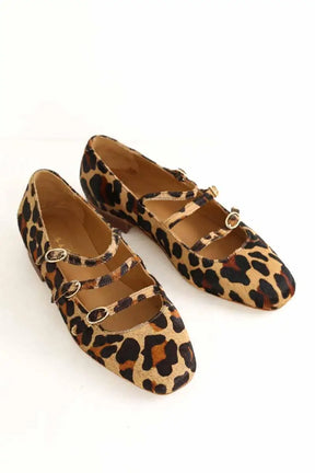Ballerines Stella & Suzie Marron en Cuir