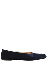 Ballerines The Row Bleu en Tissu, taille 38 - Seconde Main