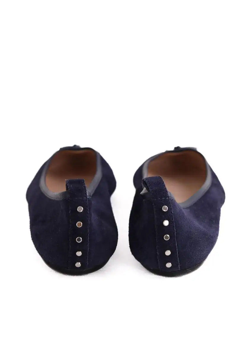 Ballerines Tod's Marine en Daim