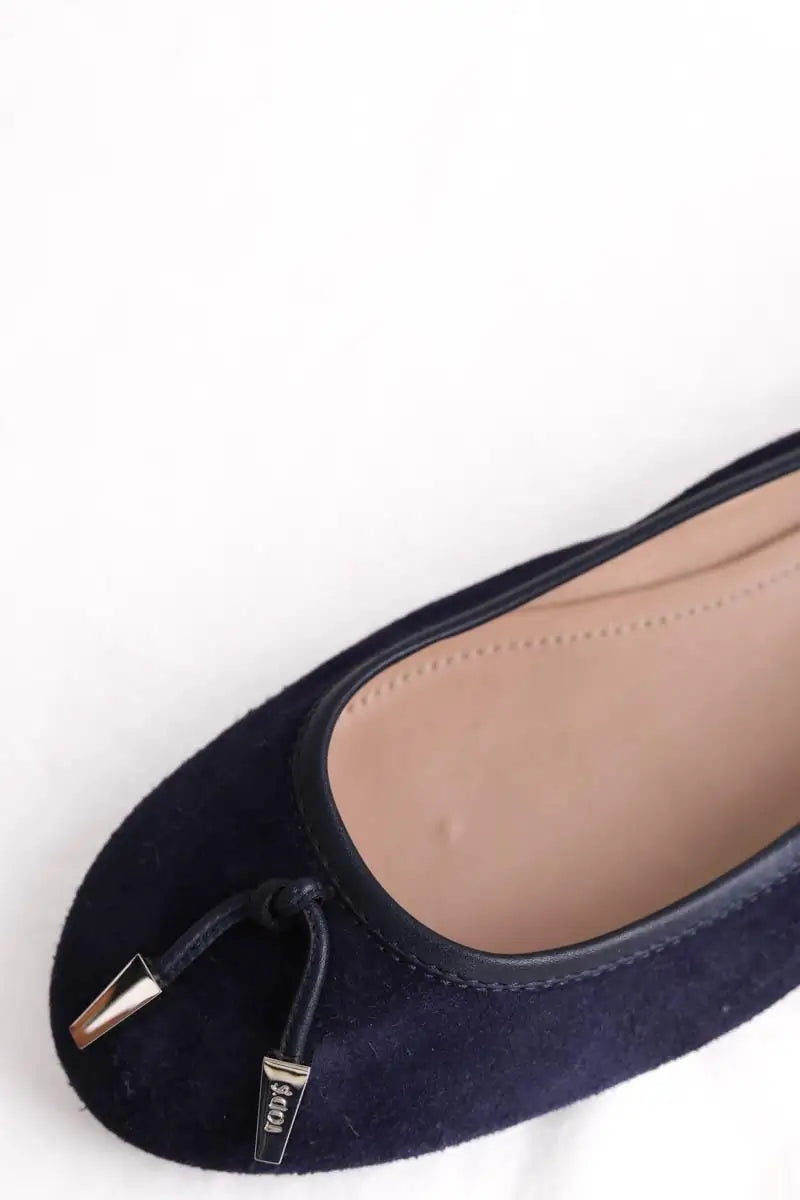 Ballerines Tod's Marine en Daim