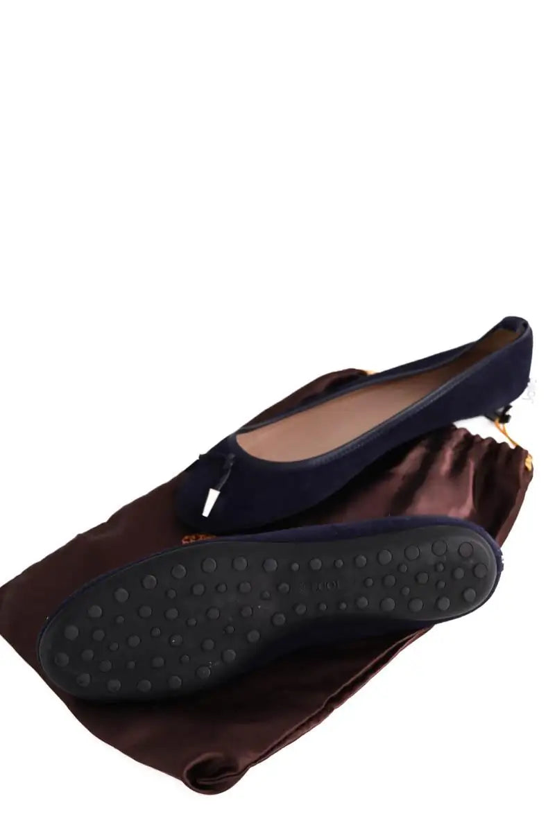 Ballerines Tod's Marine en Daim