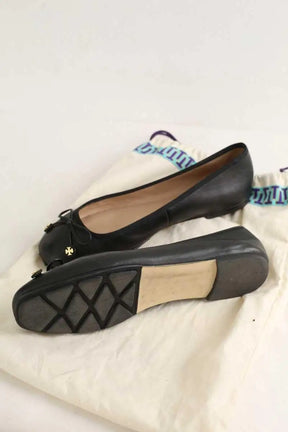 Ballerines Tory Burch Noir en Cuir