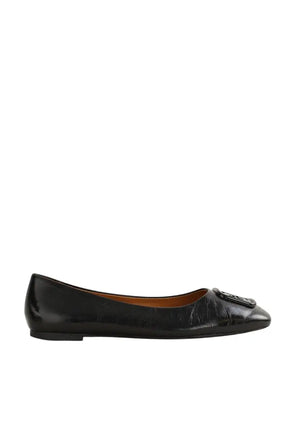 Ballerines Tory Burch Noir en Cuir, taille 37 - Seconde Main