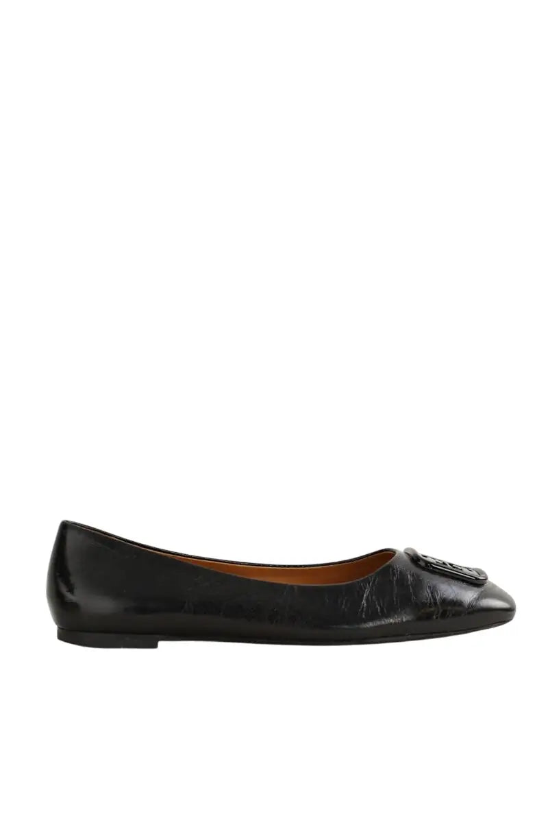 Ballerines Tory Burch Noir en Cuir, taille 37 - Seconde Main