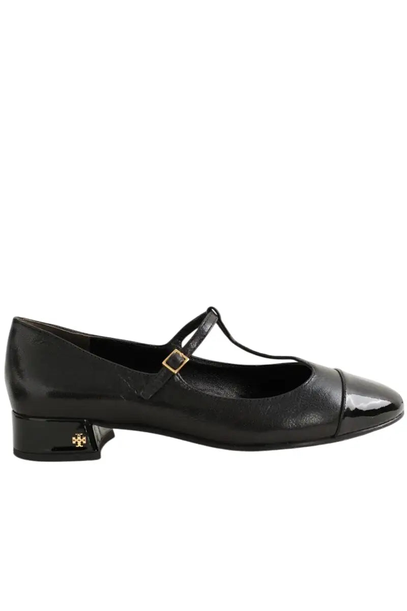Ballerines Tory Burch Noir en Cuir, taille 39 - Seconde Main