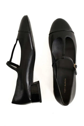 Ballerines Tory Burch Noir en Cuir