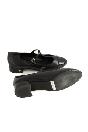 Ballerines Tory Burch Noir en Cuir
