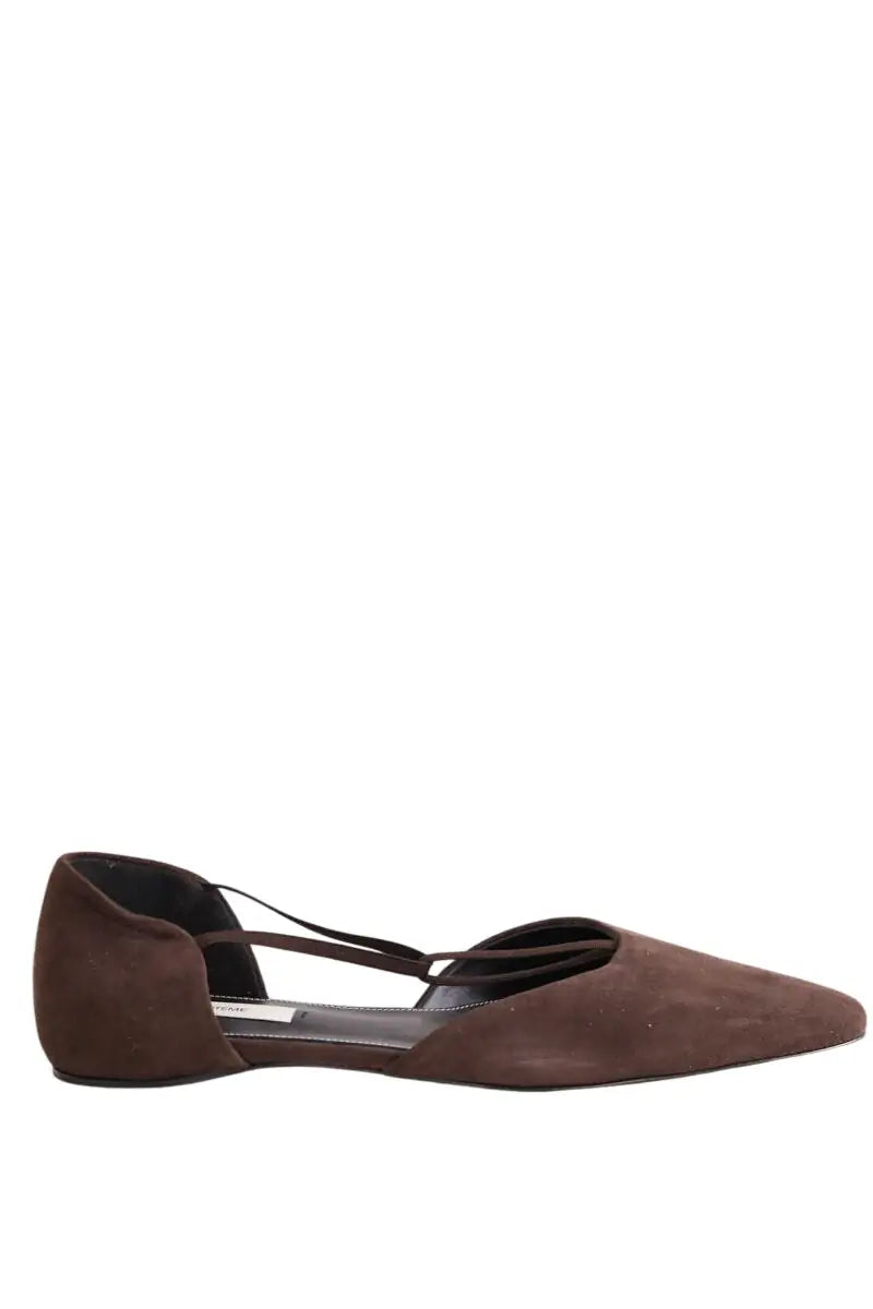 Ballerines Toteme Marine en Daim, taille 39 - Seconde Main
