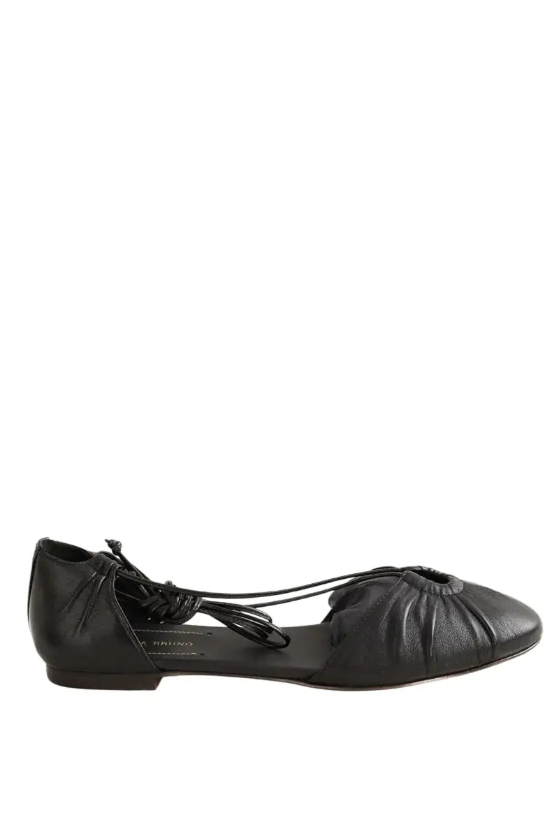 Ballerines Vanessa Bruno Noir en Cuir, taille 39 - Seconde Main