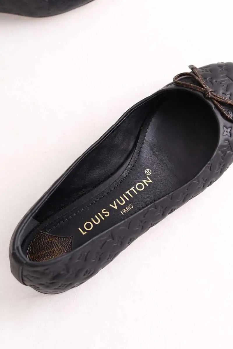 Ballerines Yves Saint Laurent Noir en Cuir