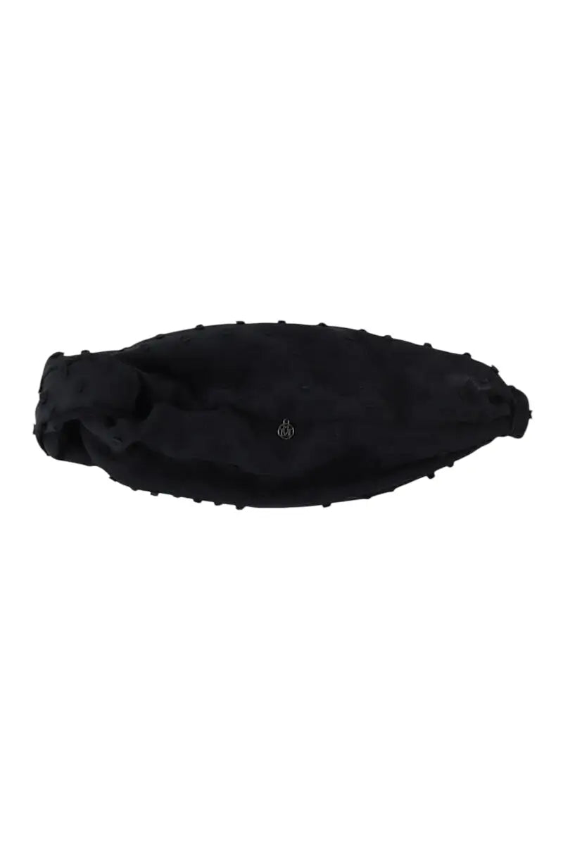 Bandeau Maison Michel Noir en Tissu - Seconde Main