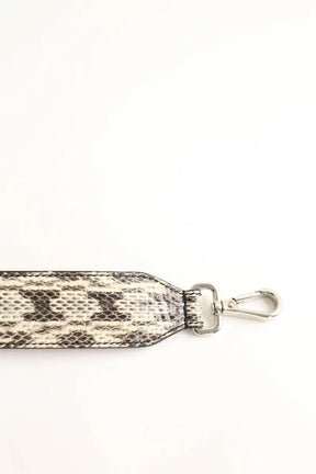 Bandoulière de sac Fendi Beige en Cuirs exotiques
