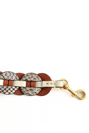 Bandoulière de sac Tory Burch Bordeaux en 