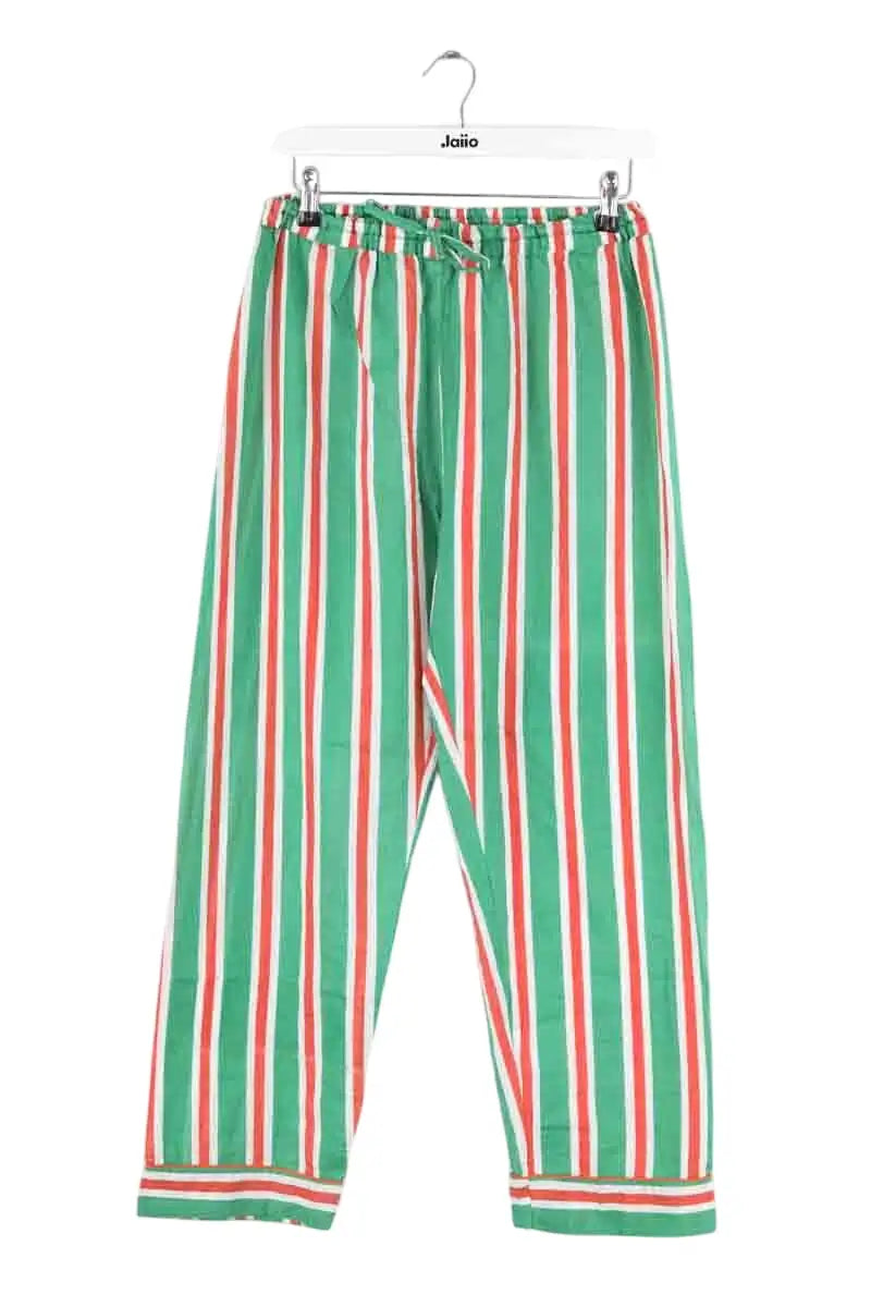Bas de pyjama Maria de la Orden Vert en Coton, taille S - Seconde Main