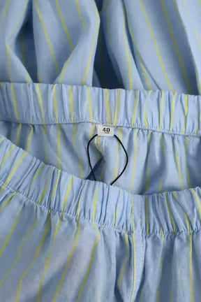 Bas de pyjama Schostal Bleu en Coton