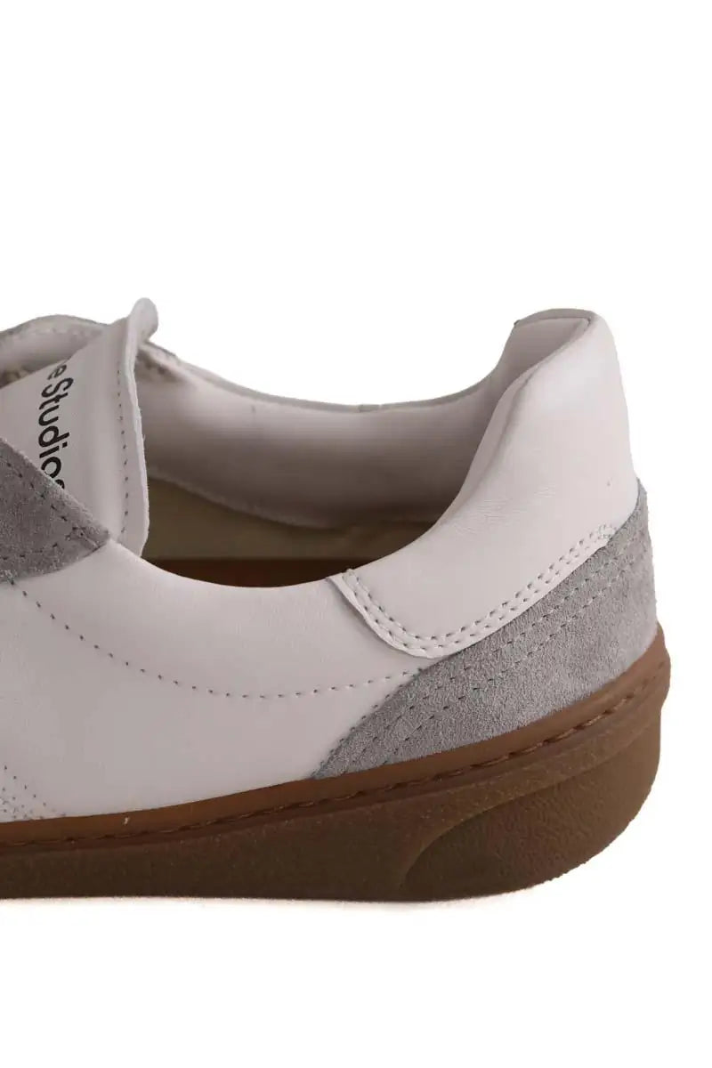 Baskets Acne Studios Ecru en Cuir