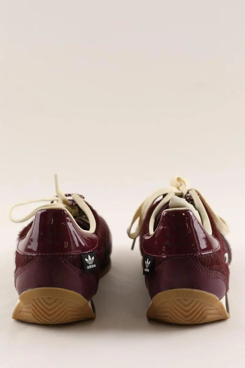 Baskets Adidas Adidas original X Song for the mute Bordeaux en Cuir