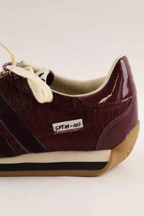 Baskets Adidas Adidas original X Song for the mute Bordeaux en Cuir
