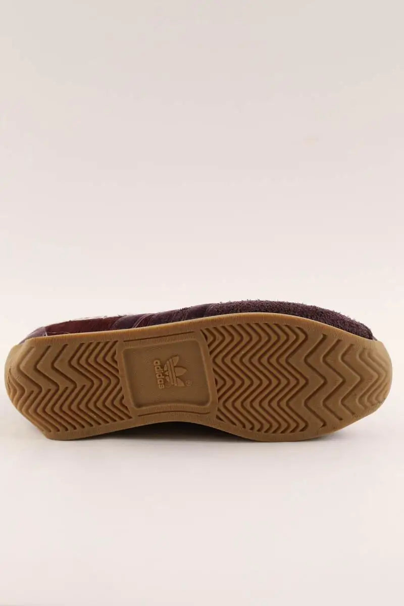 Baskets Adidas Adidas original X Song for the mute Bordeaux en Cuir