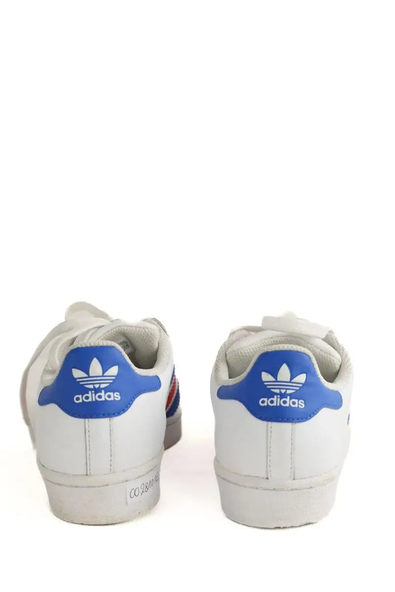 Baskets Adidas Blanc en Cuir