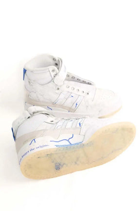 Baskets Adidas Blanc en Cuir