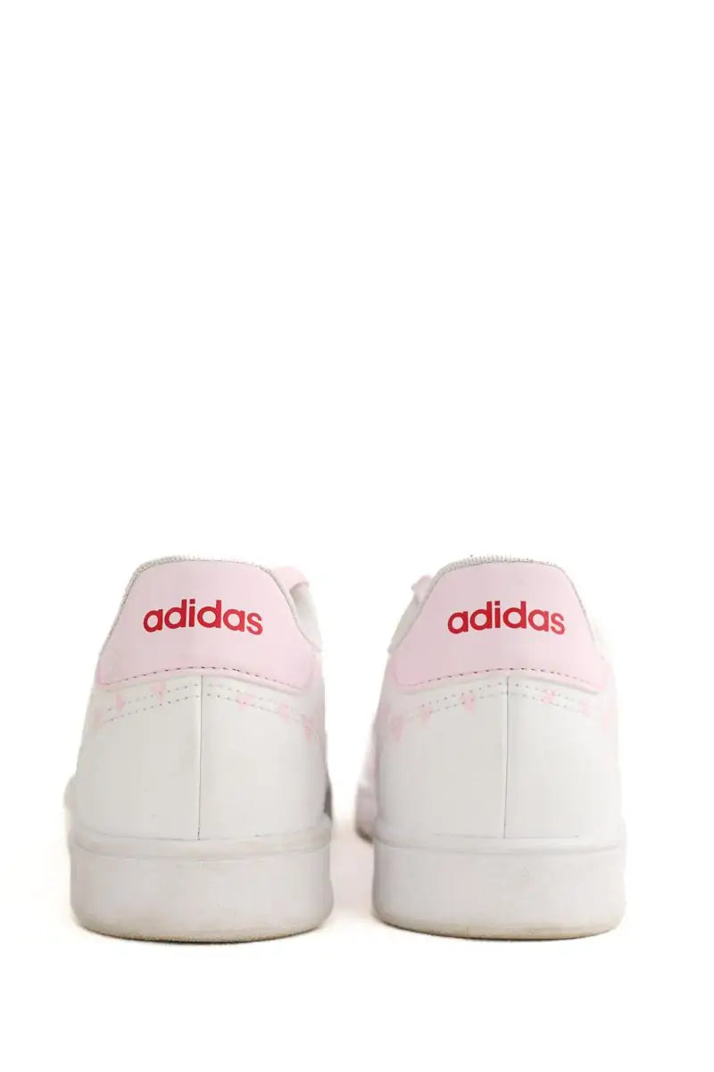 Baskets Adidas Blanc en Cuir