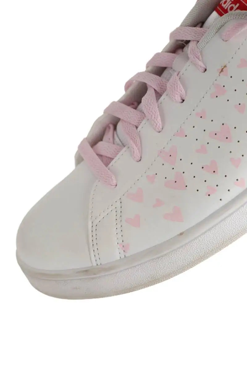 Baskets Adidas Blanc en Cuir