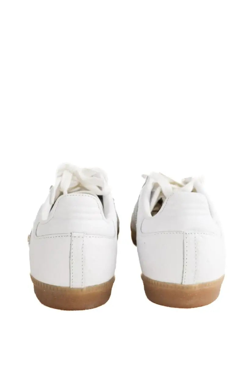 Baskets Adidas Blanc en Cuir