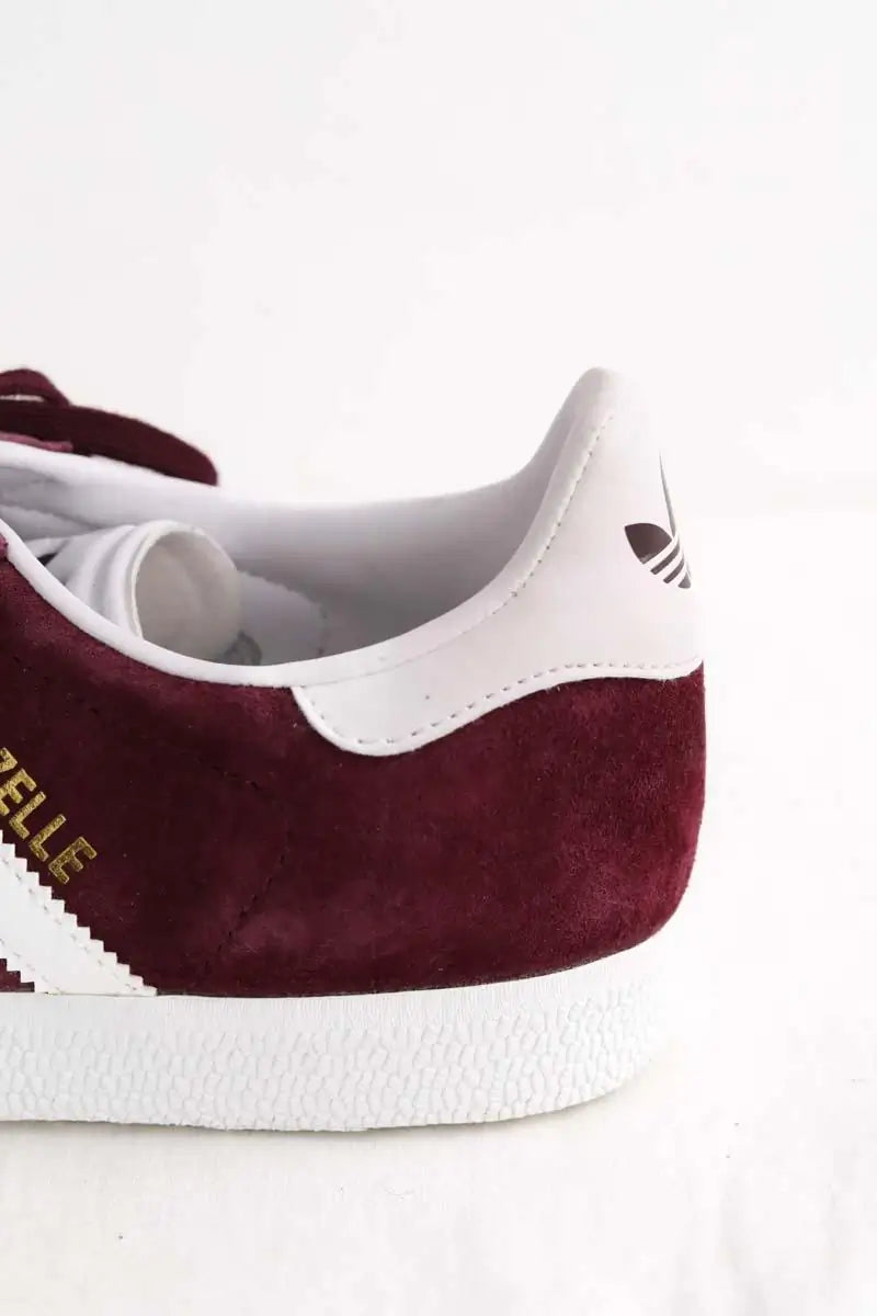 Baskets Adidas Gazelle Bordeaux en Daim