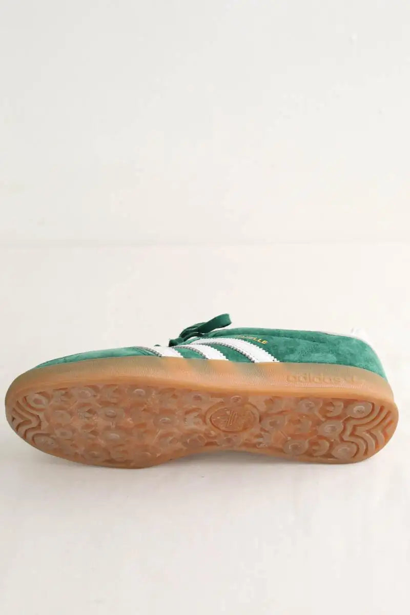 Baskets Adidas Gazelle Vert en Daim