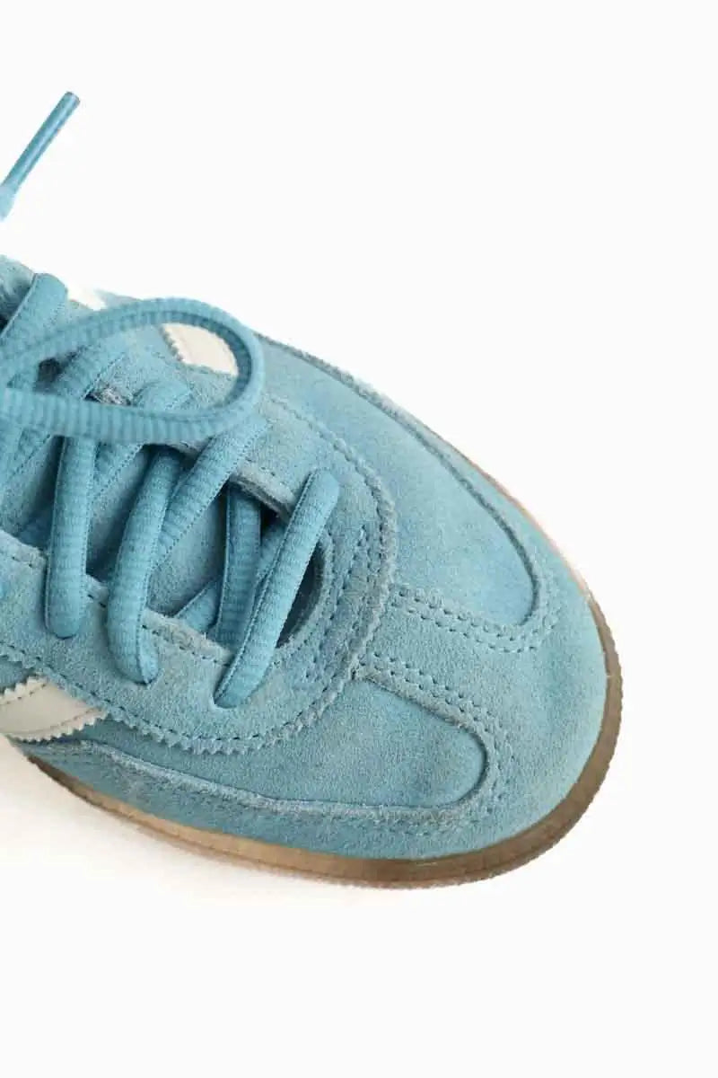 Baskets Adidas Spézial Bleu en Daim