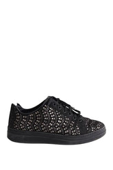 Baskets Alaïa Noir en Cuir, taille 37 - Seconde Main