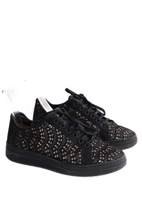 Baskets Alaïa Noir en Cuir