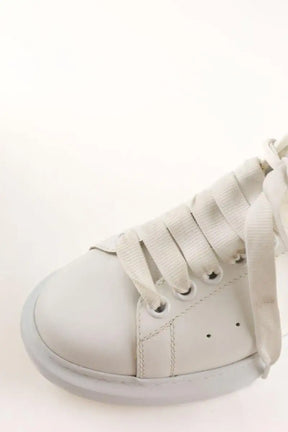Baskets Alexander McQueen Blanc en Cuir
