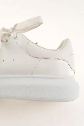 Baskets Alexander McQueen Blanc en Cuir
