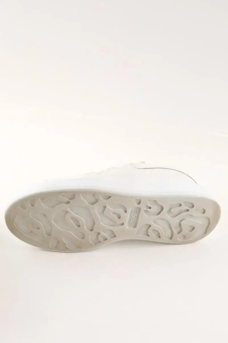 Baskets Alexander McQueen Blanc en Cuir