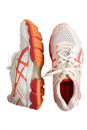 Baskets Asics Blanc en Tissu