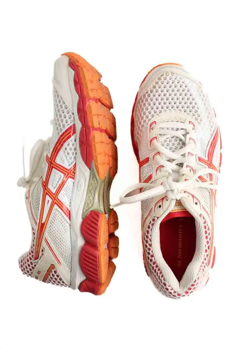 Baskets Asics Blanc en Tissu