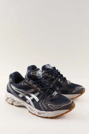 Baskets Asics Bleu en Cuir