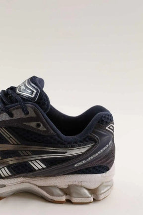 Baskets Asics Bleu en Cuir