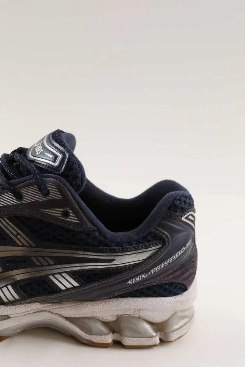 Baskets Asics Bleu en Cuir