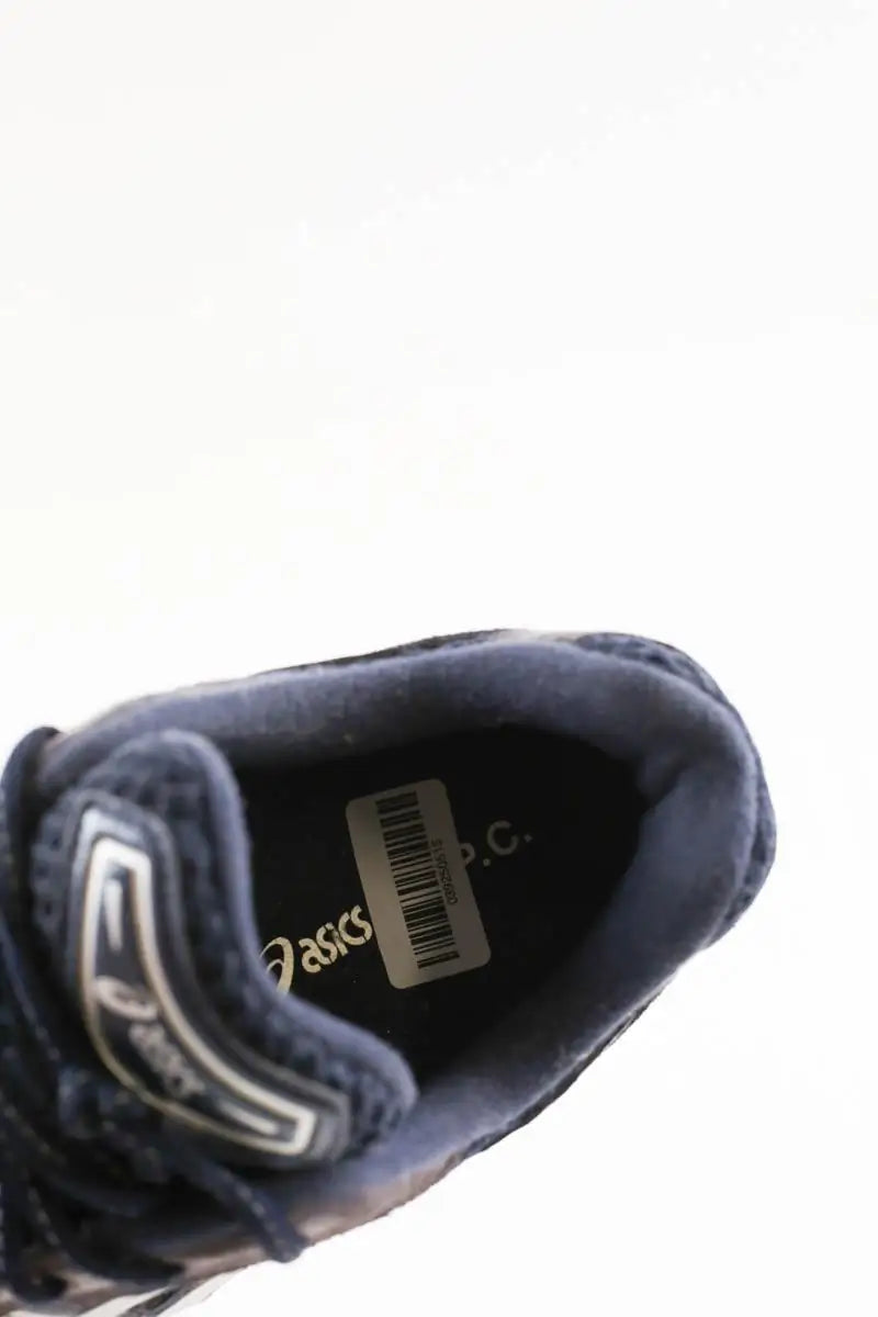 Baskets Asics Bleu en Cuir
