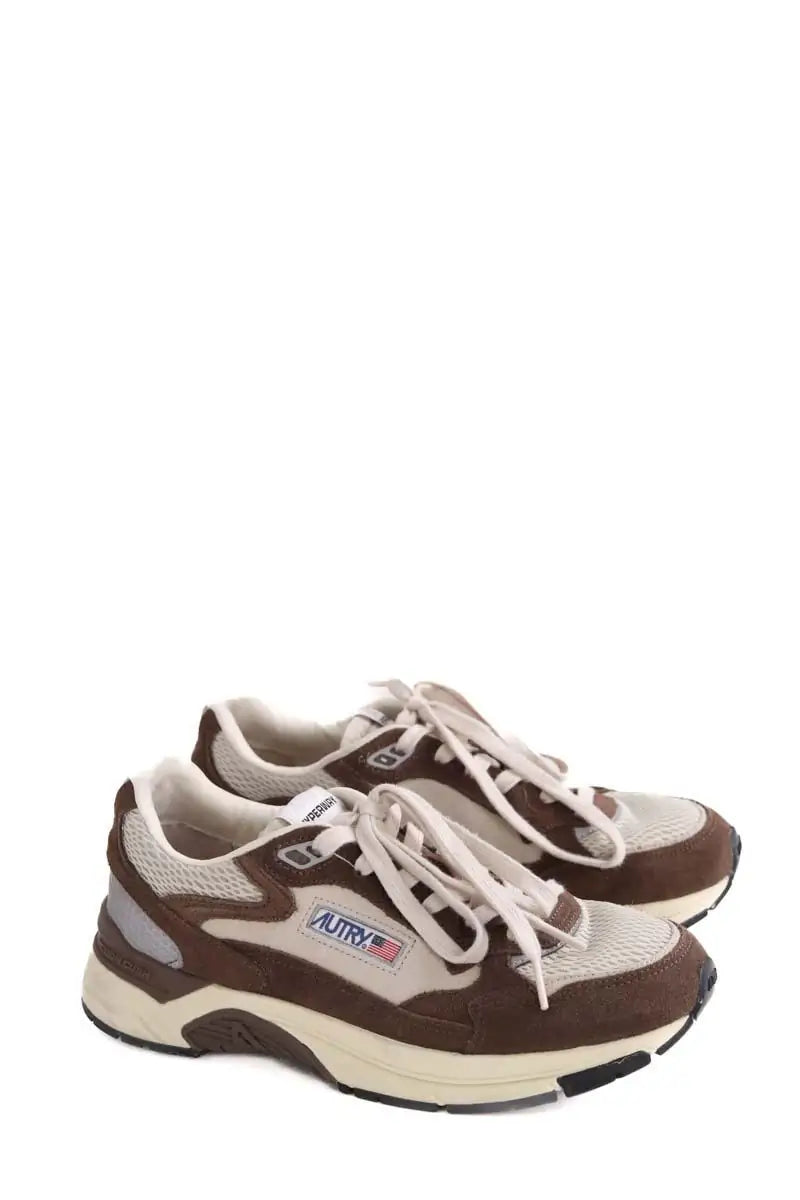 Baskets Autry Beige en Daim