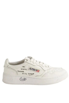 Baskets Autry Thomas Lélu X Autry Blanc en Cuir, taille 36 - Seconde Main
