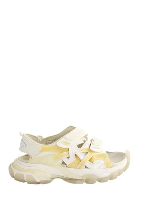 Baskets Balenciaga Blanc en Cuir, taille 36 - Seconde Main