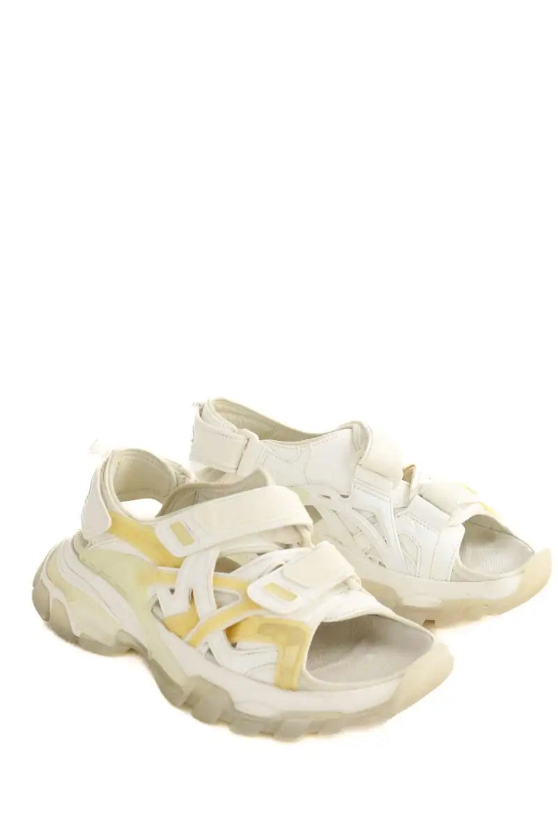 Baskets Balenciaga Blanc en Cuir