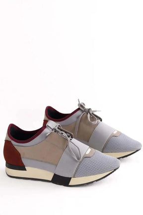 Baskets Balenciaga Gris en Daim