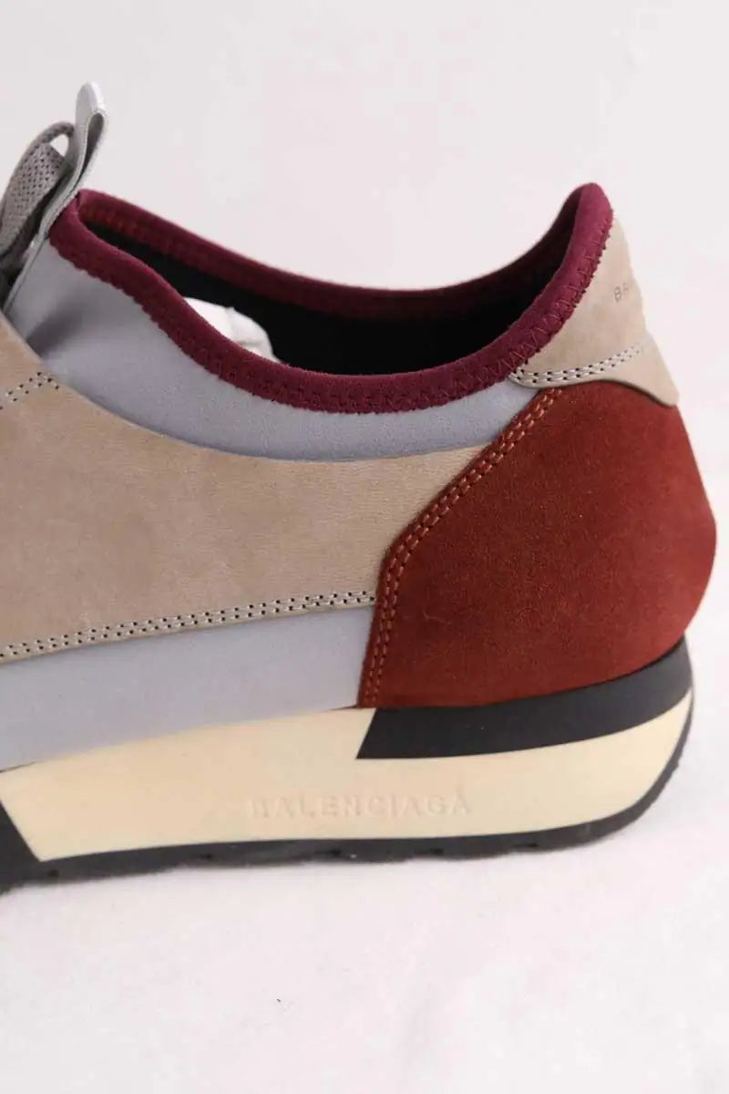 Baskets Balenciaga Gris en Daim
