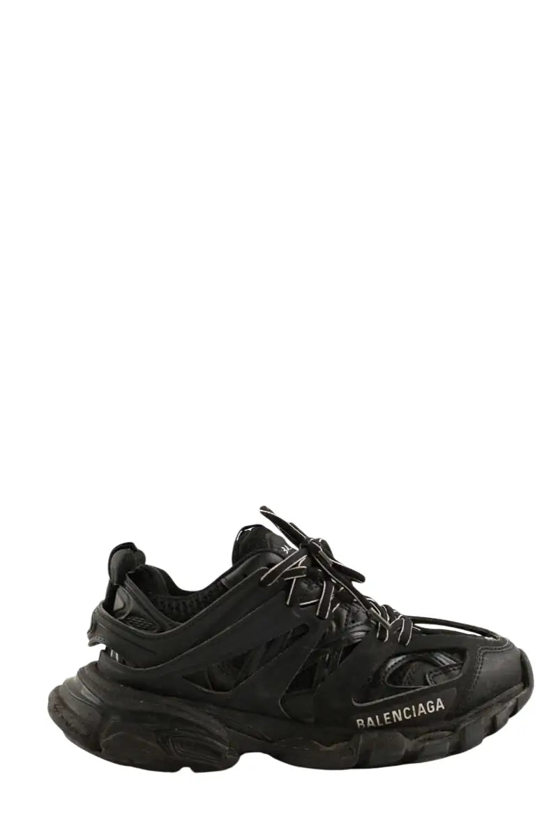 Baskets Balenciaga Noir en Cuir, taille 35 - Seconde Main