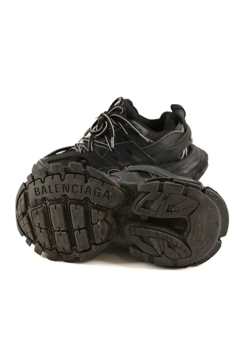 Baskets Balenciaga Noir en Cuir